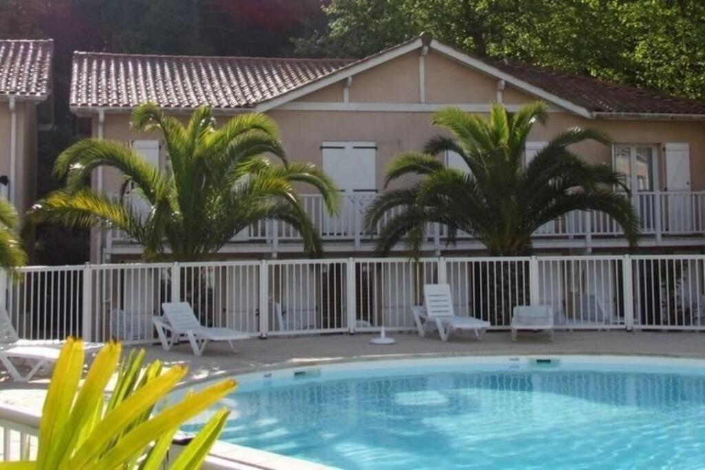 Appartamento T3 En Duplex Avec Grande Piscine Anglet Esterno foto